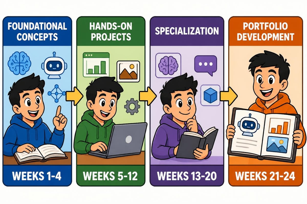 Skills acquisition timeline