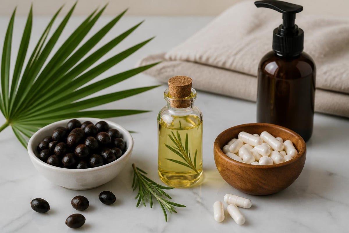 Natural ingredients in beard wash