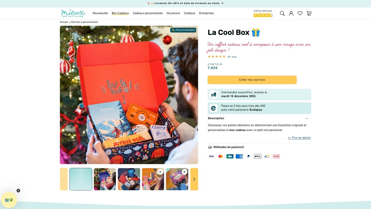 8 Idées Cadeau Nounou Originales à Offrir en 2026 - Box à composer – Mieux Que Des Fleurs (prix variable)