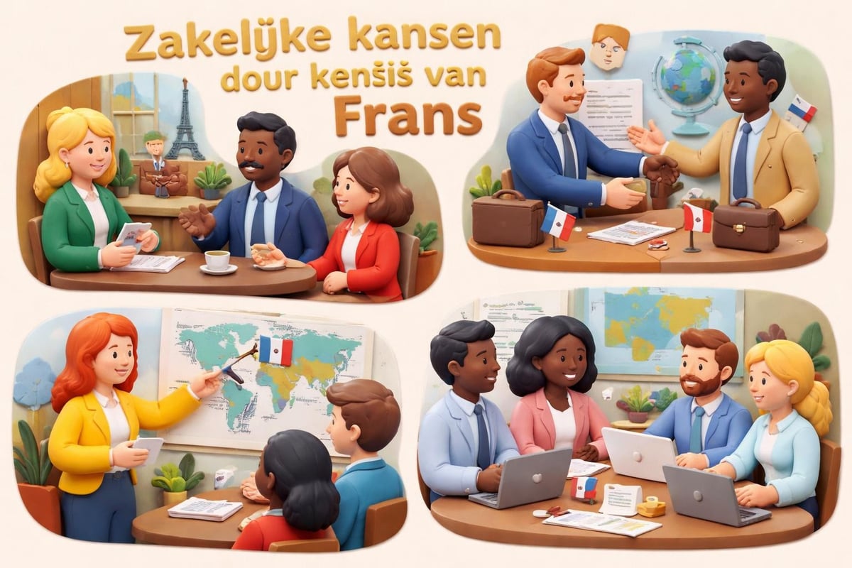 Frans oefenen in zakelijke context