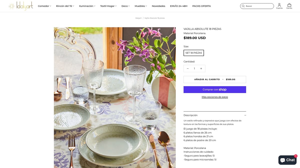 7 Vajillas Originales Para Sorprender En Tu Mesa 2026 - Vajilla Absolute 18 piezas – Porcelana contemporánea