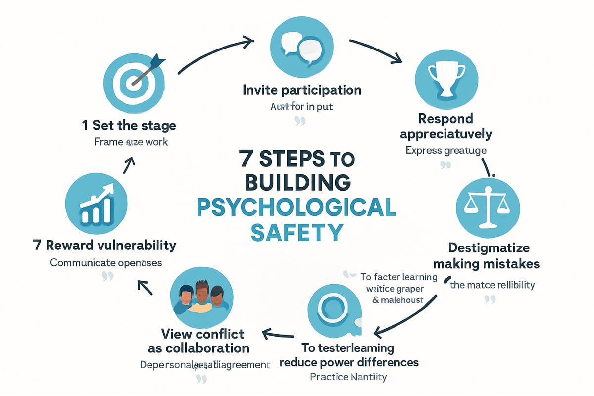 Edmondson’s Framework: Steps to Building Psychological Safety