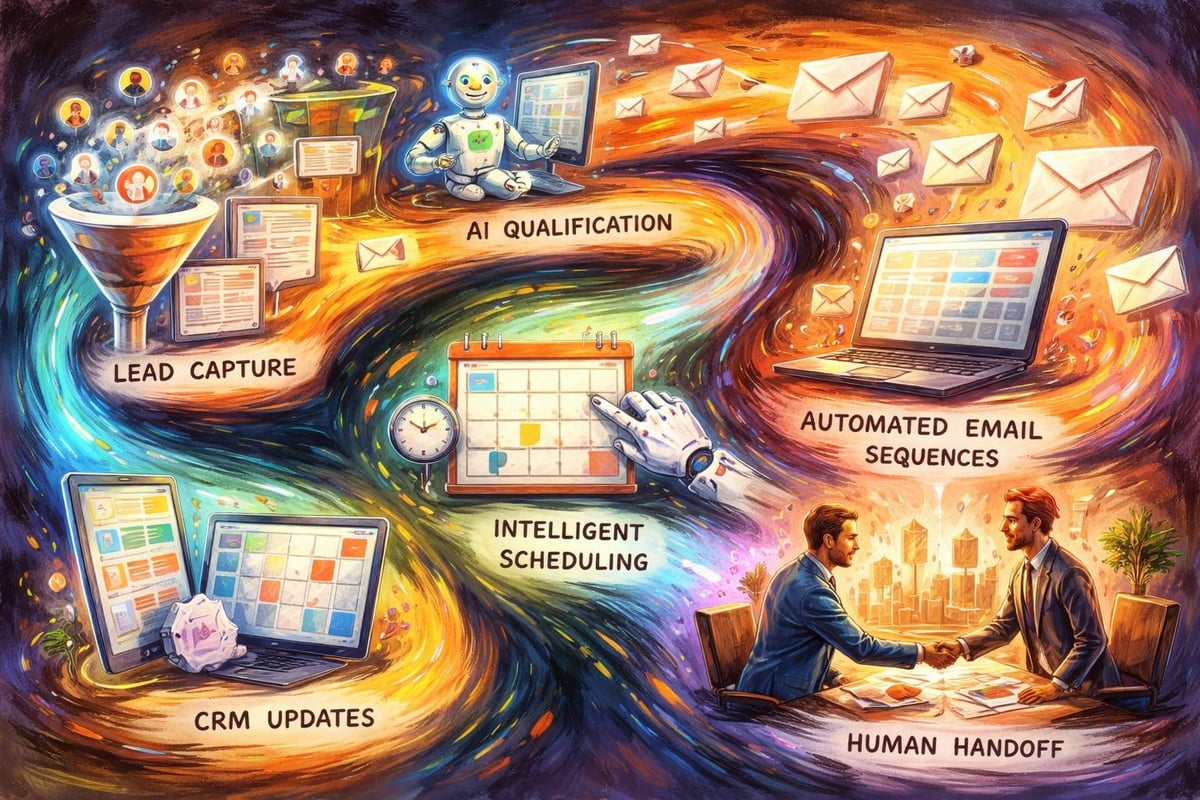 Sales automation workflow