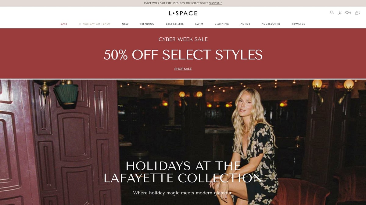 7 Best Long Sleeve Bathing Suit Black Styles for 2026 - L*Space Sunburst Long Sleeve One Piece