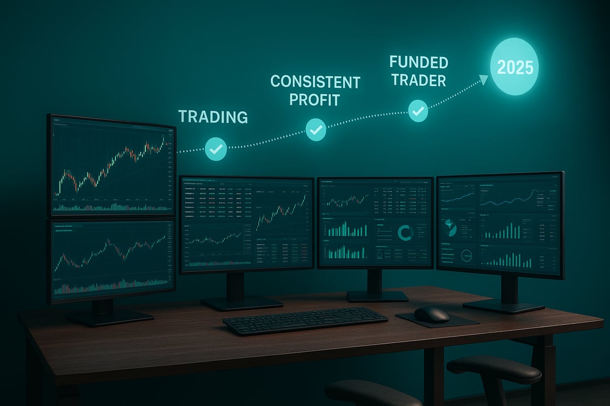 Step-by-Step Roadmap: How to Become a Funded Trader in 2025