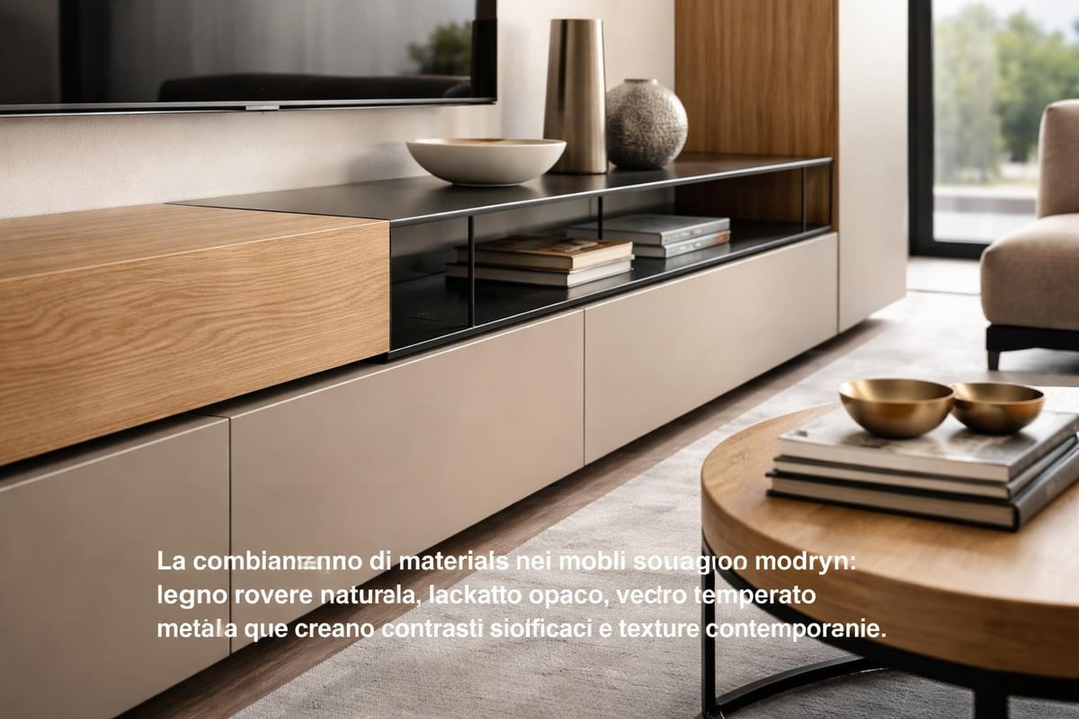 Materiali e finiture moderne