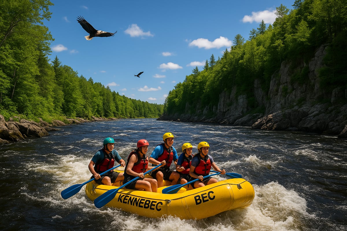 Outdoor Adventures and Recreation on the Kennebec River