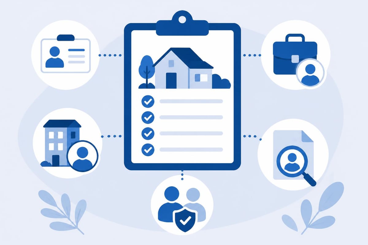 Rental application components
