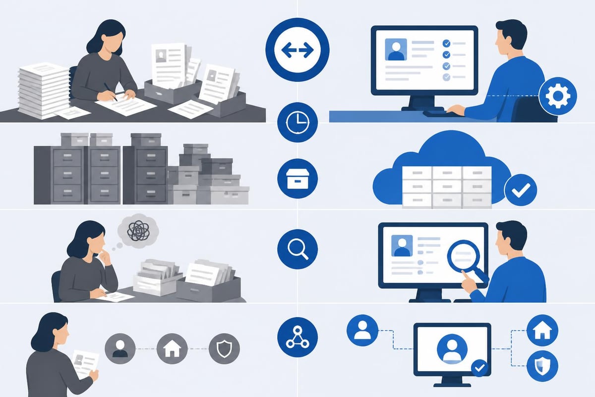 Application processing workflow