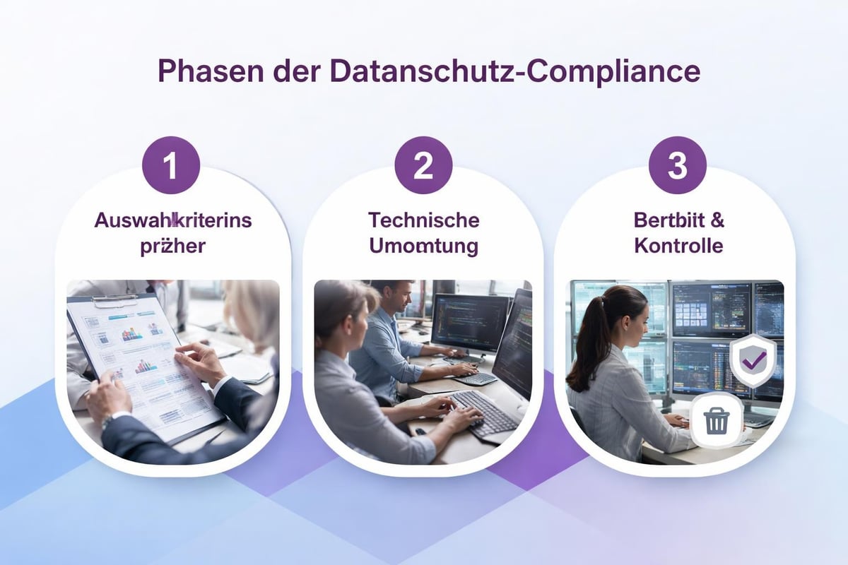 Newsletter tool evaluation phases