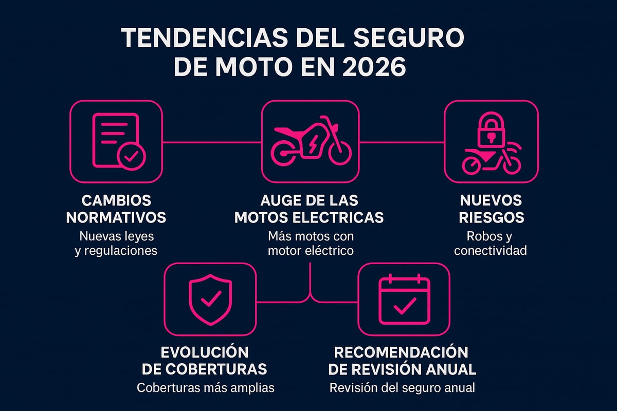 Seguro de Moto en 2026: Tendencias y Cambios Clave