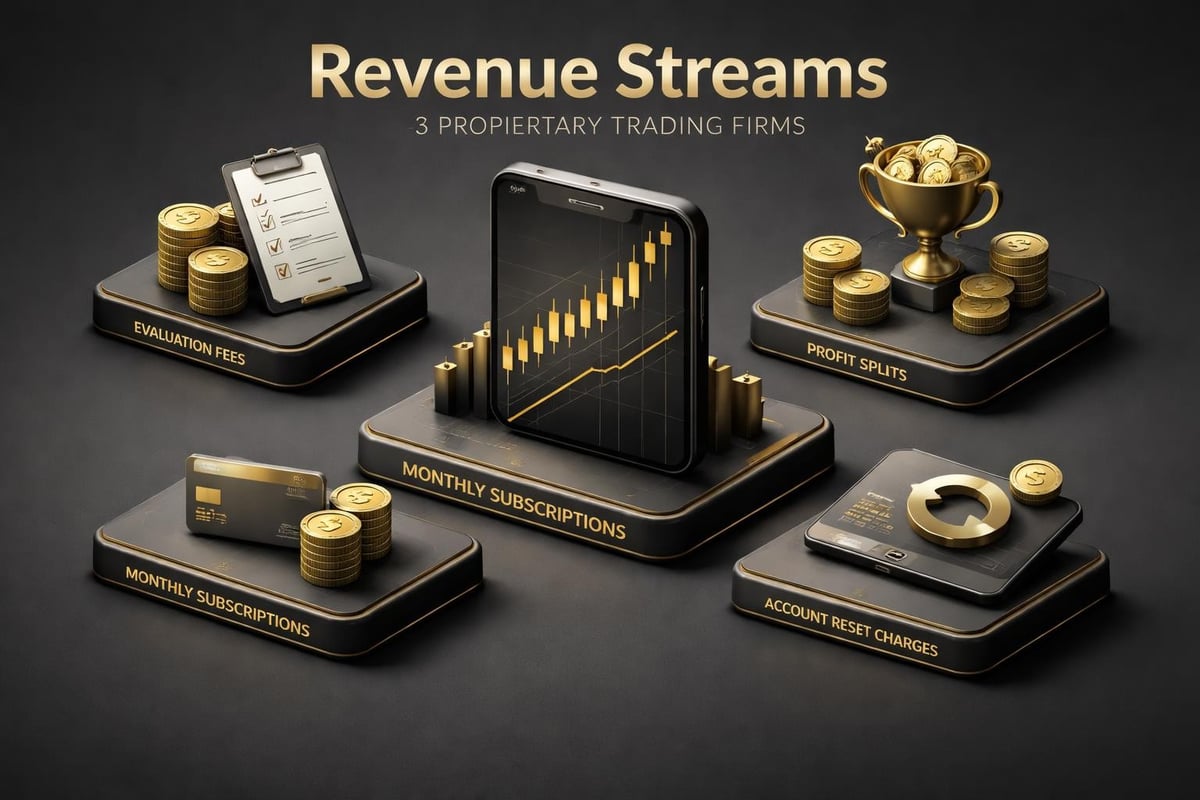 Props firm revenue structure