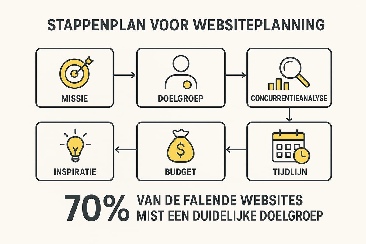 Stap 1: Jouw Website Plannen en Doelstellingen Bepalen