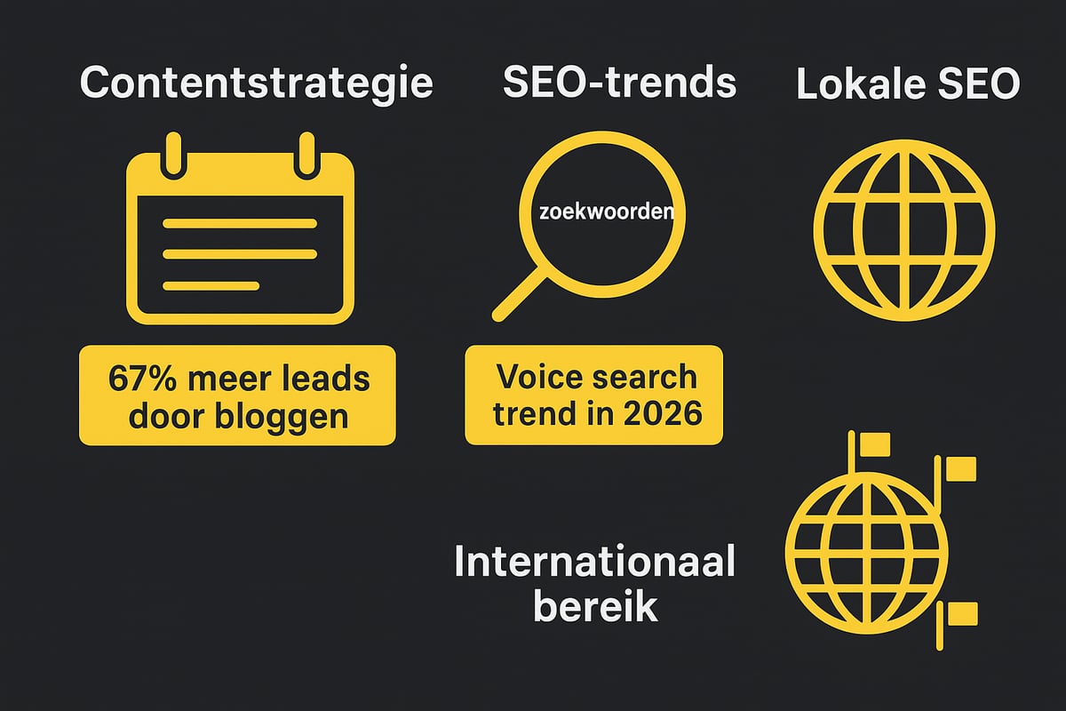 Stap 4: Contentcreatie en SEO voor 2026