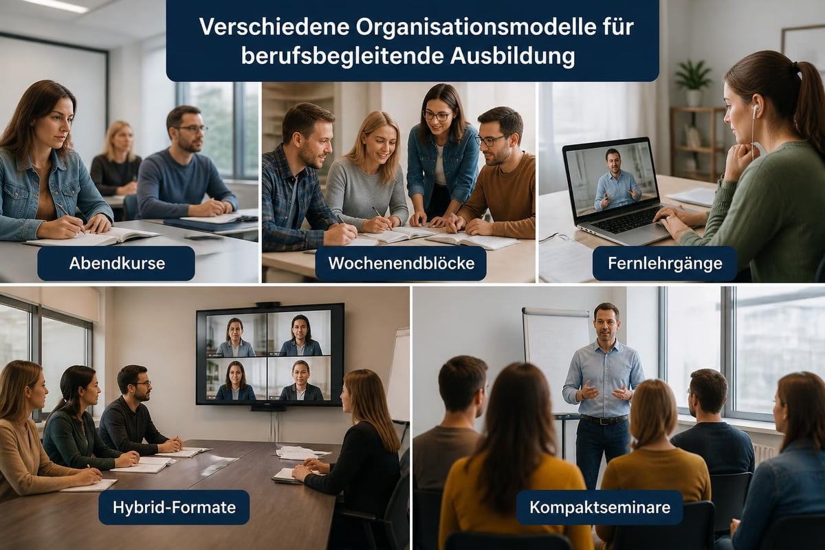 Zeitmodelle berufsbegleitender Ausbildung