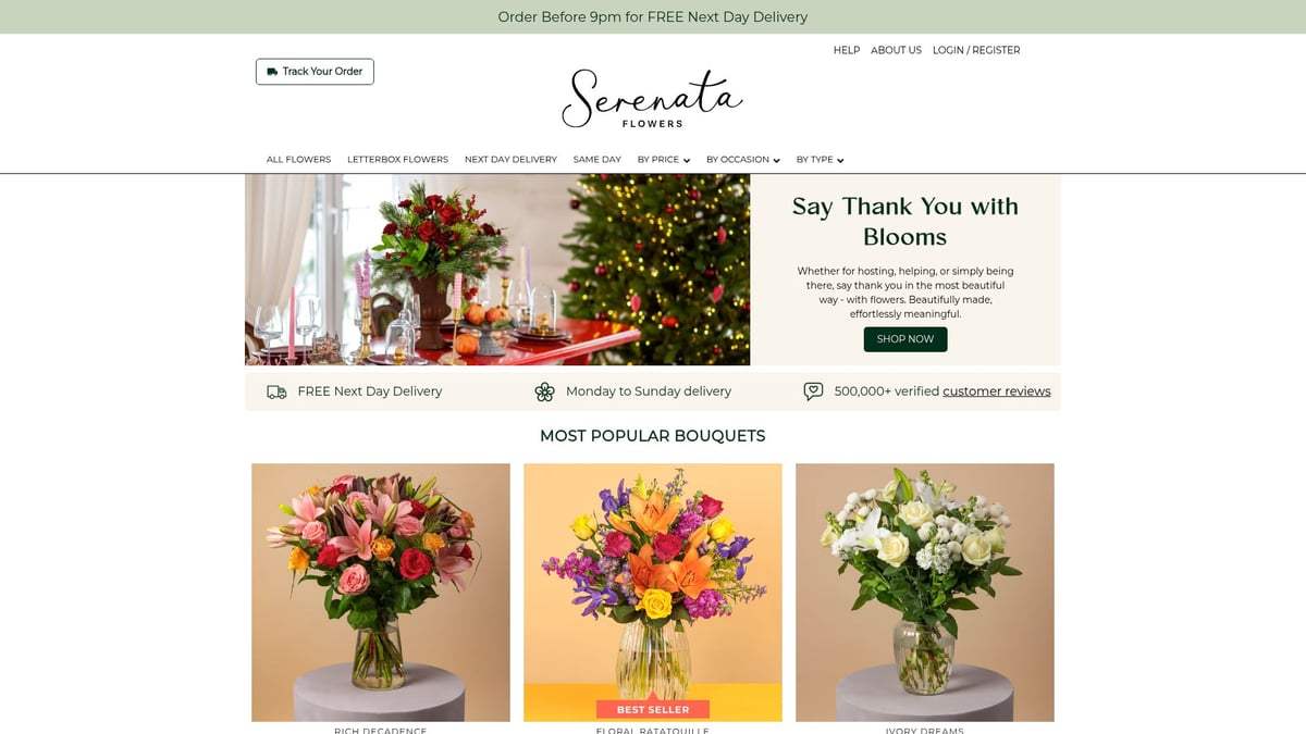 7 Amazing Flowers Sent Next Day Ideas for 2026 - Serenata Flowers: Affordable and reliable next day flowers