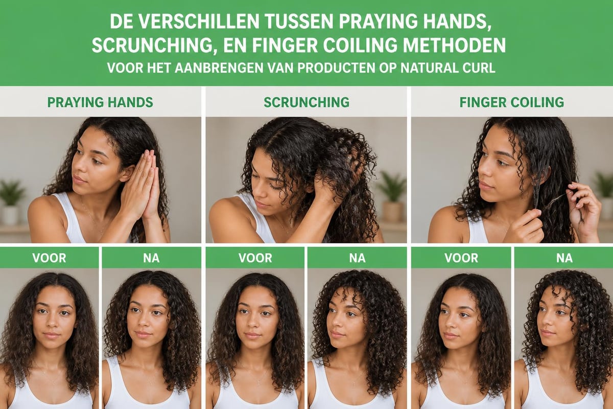 Natural curl styling technieken
