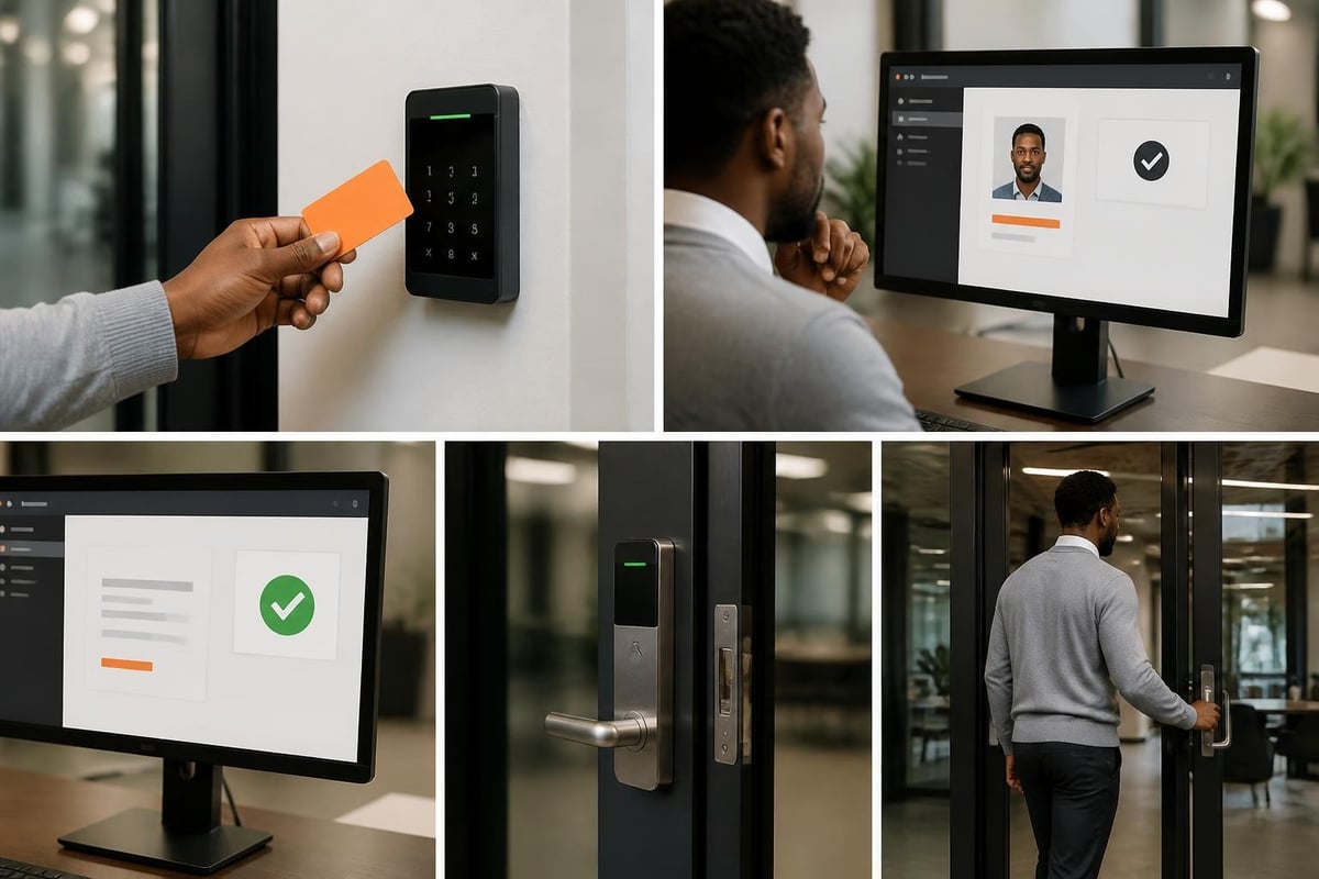 Access control workflow