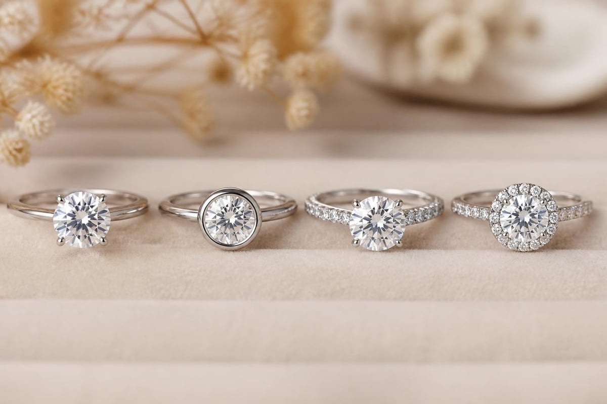 Ring setting comparison