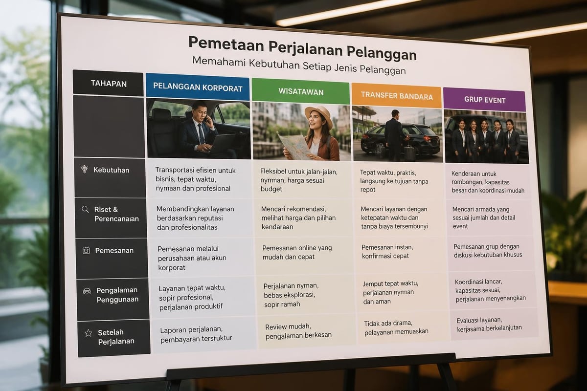 Segmentasi pasar rental mobil