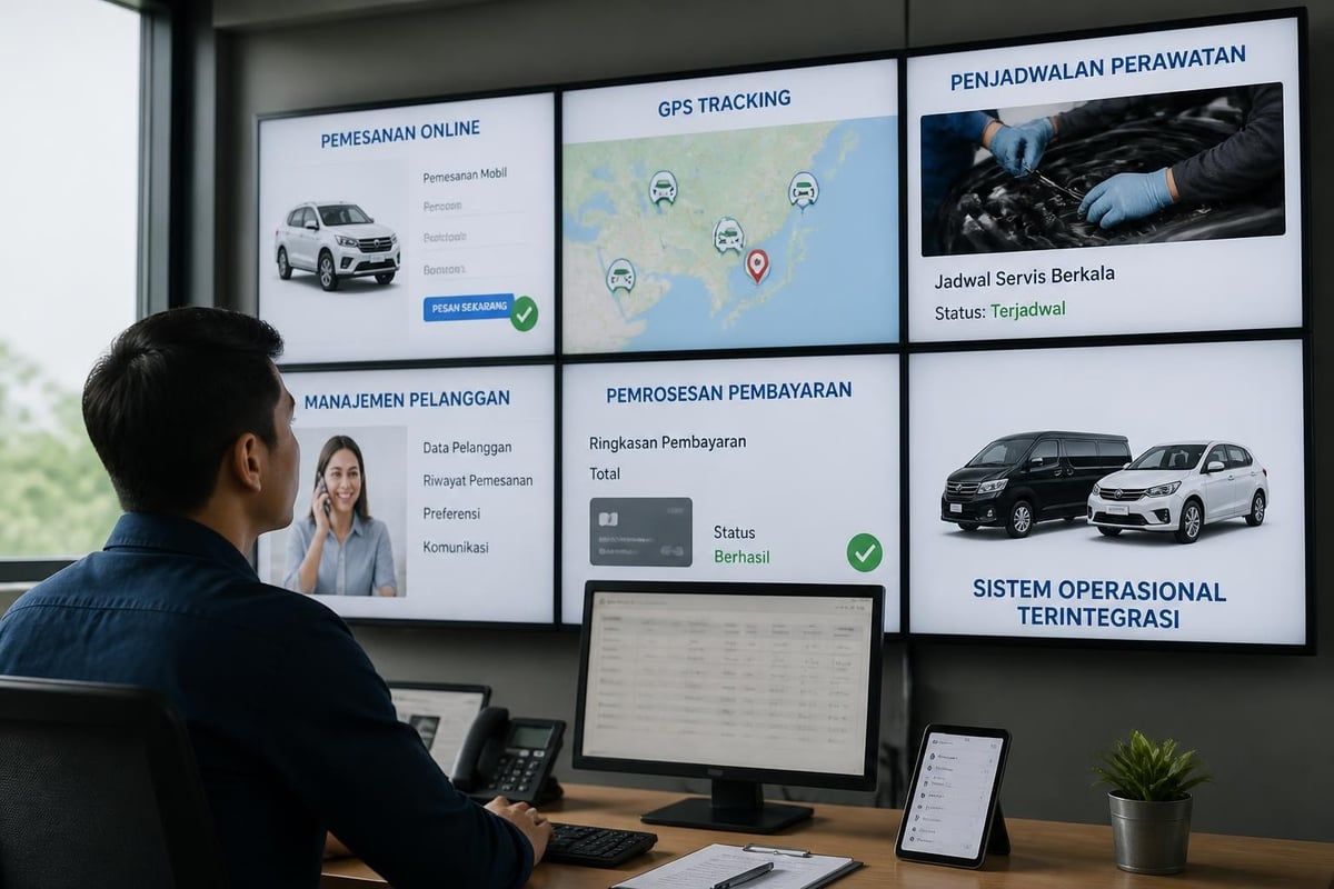 Ekosistem teknologi rental