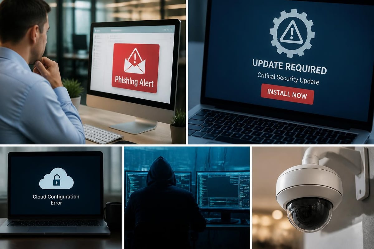 Common network attack vectors