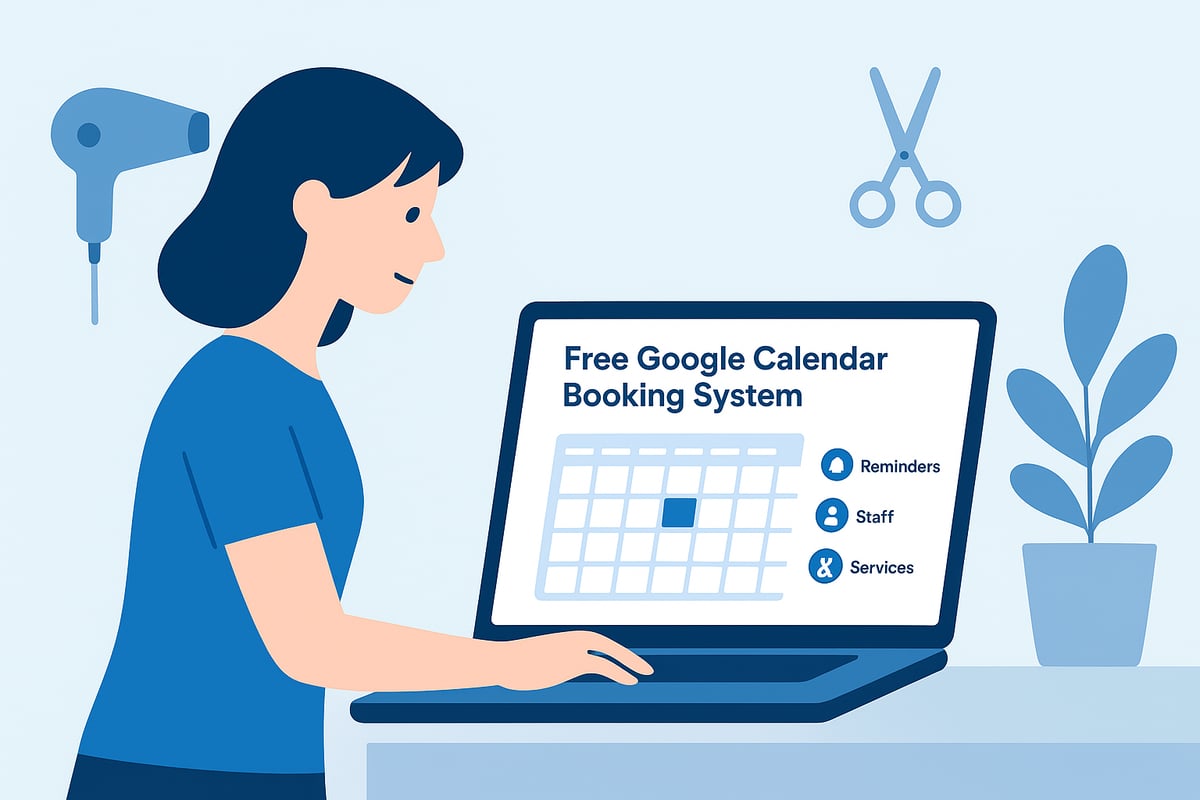 Step-by-Step Guide: Setting Up a Free Google Calendar Booking System for Your Salon