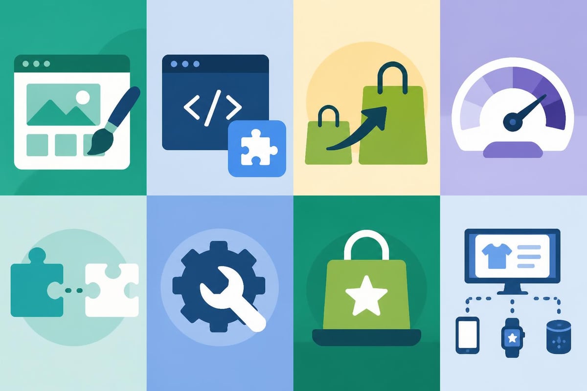 Shopify development service types