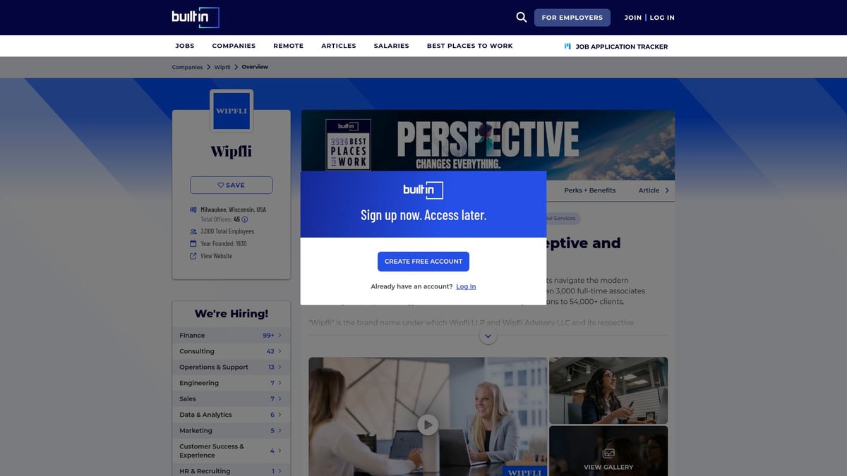 Discover 8 Leading Consulting Companies Philadelphia 2026 - Wipfli