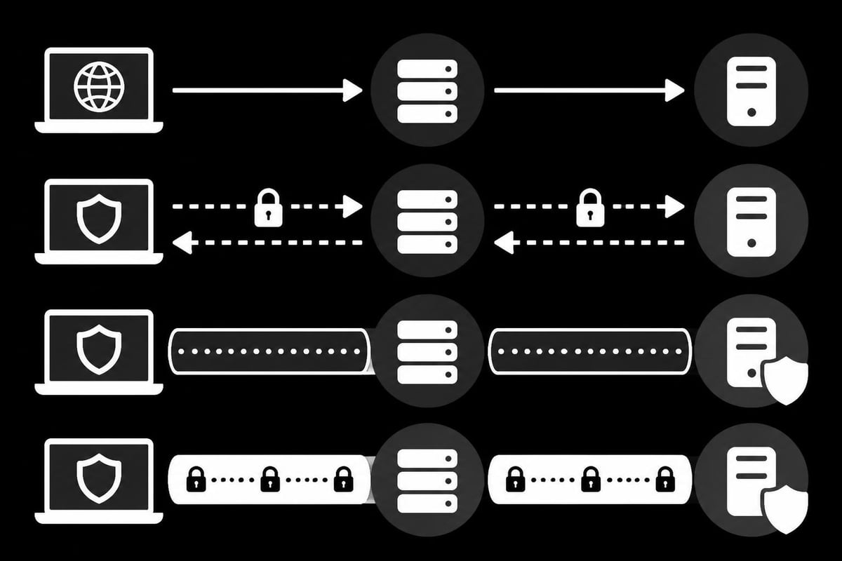 OpenVPN proxy connection sequence