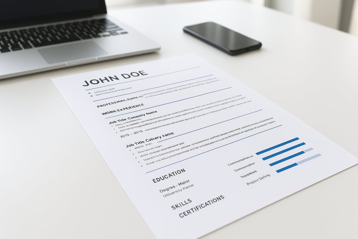What Makes a Successful CV: The Essential Guide 2025 5 Modern CV Design and Formatting Trends for 2025