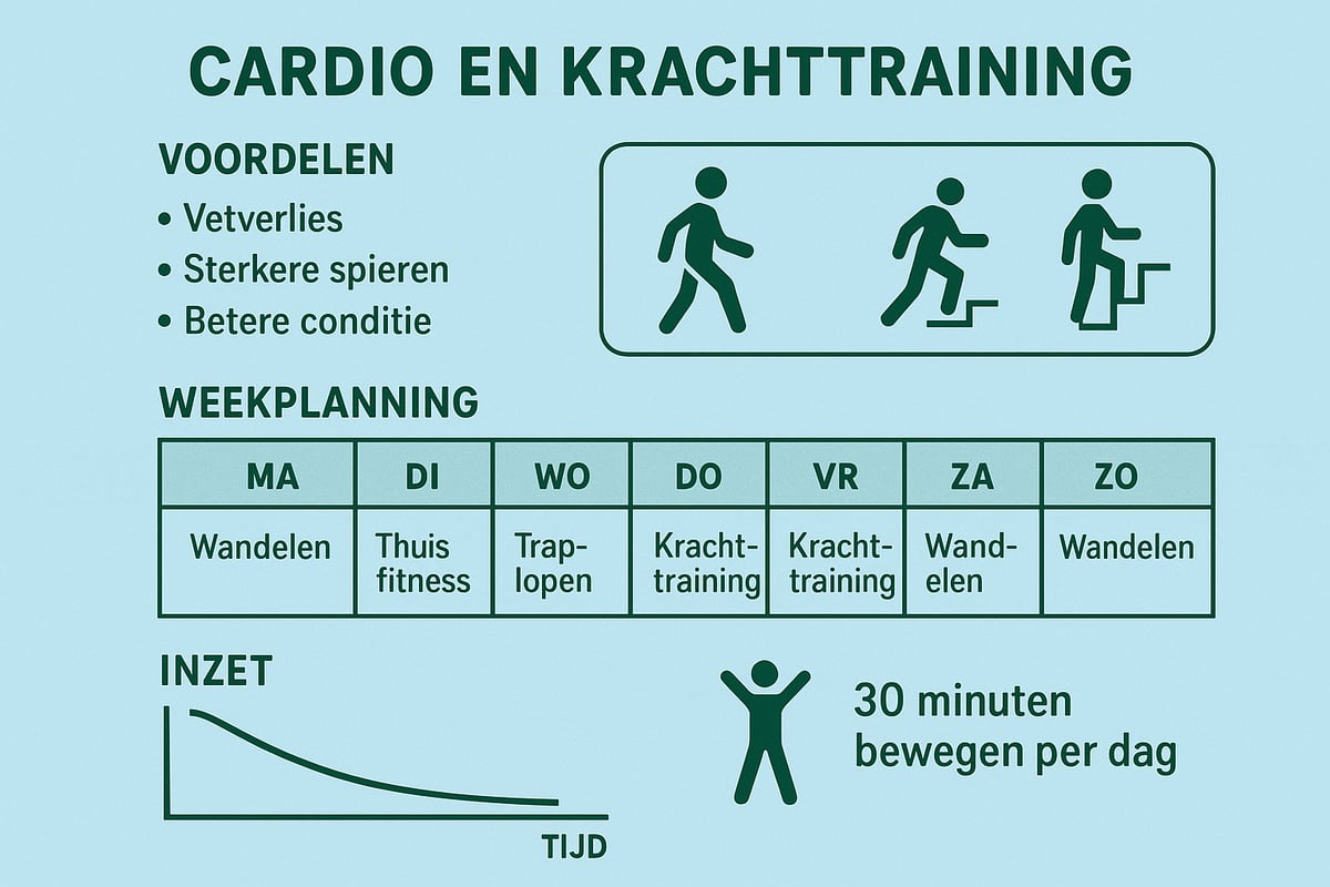 Stap 2: Effectief Bewegen voor Vetverbranding