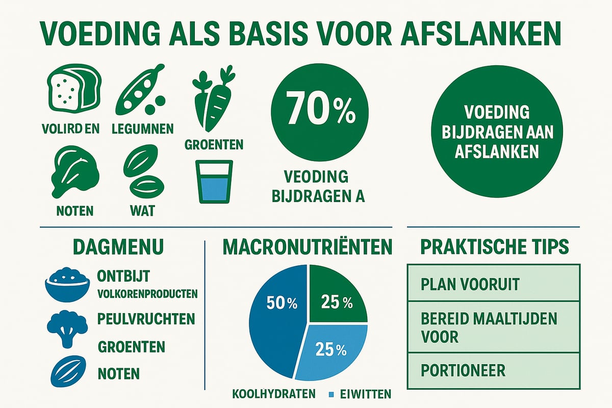 Stap 1: Voeding als Fundament voor Afslanken