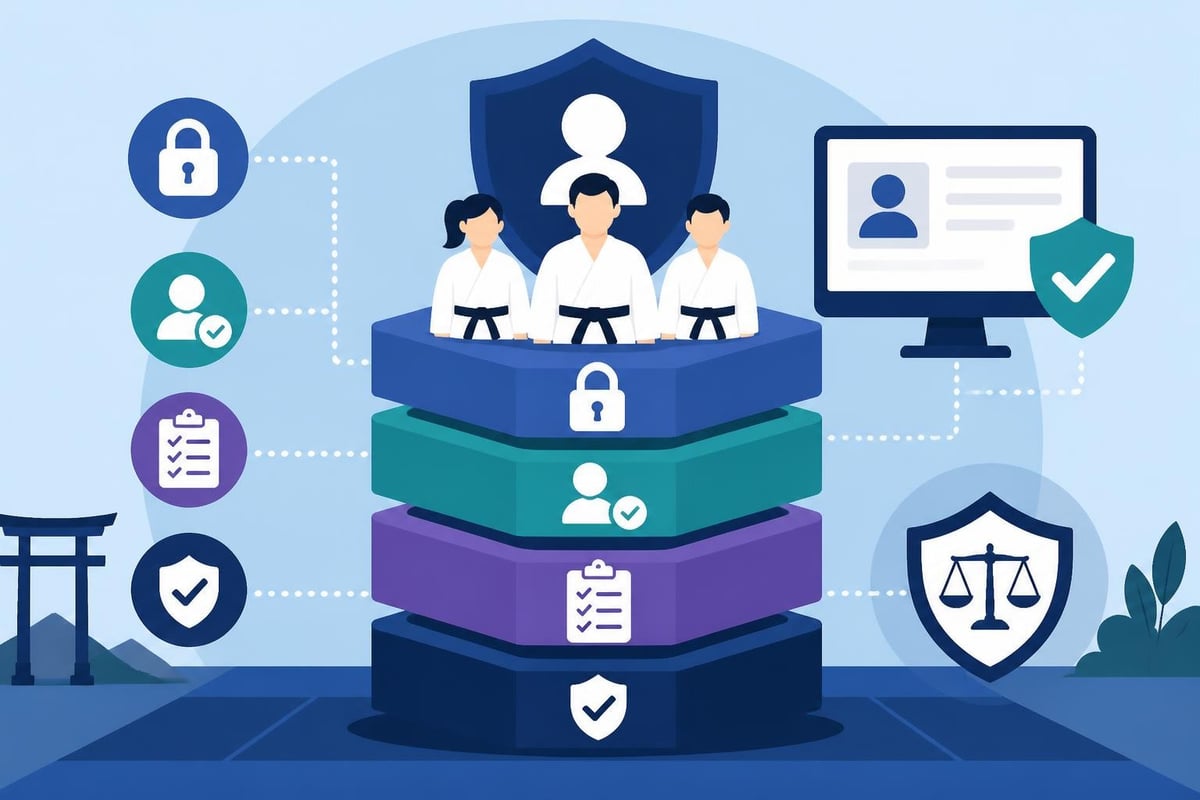 Security layers protecting student data