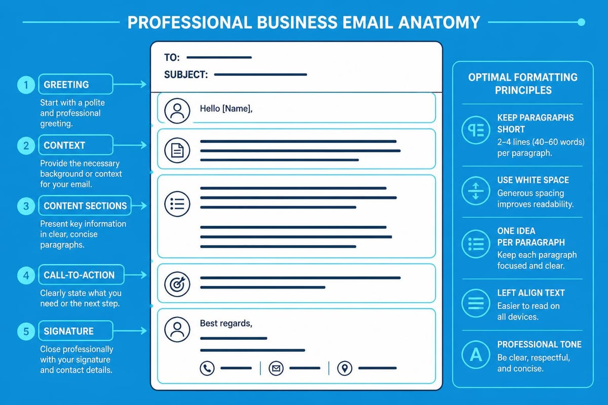 Email structure framework