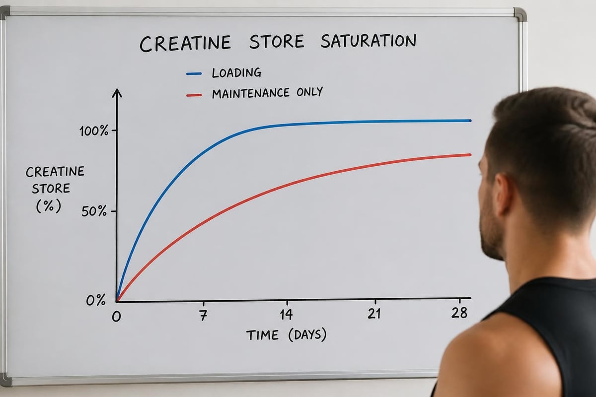 Creatine supplementation timeline