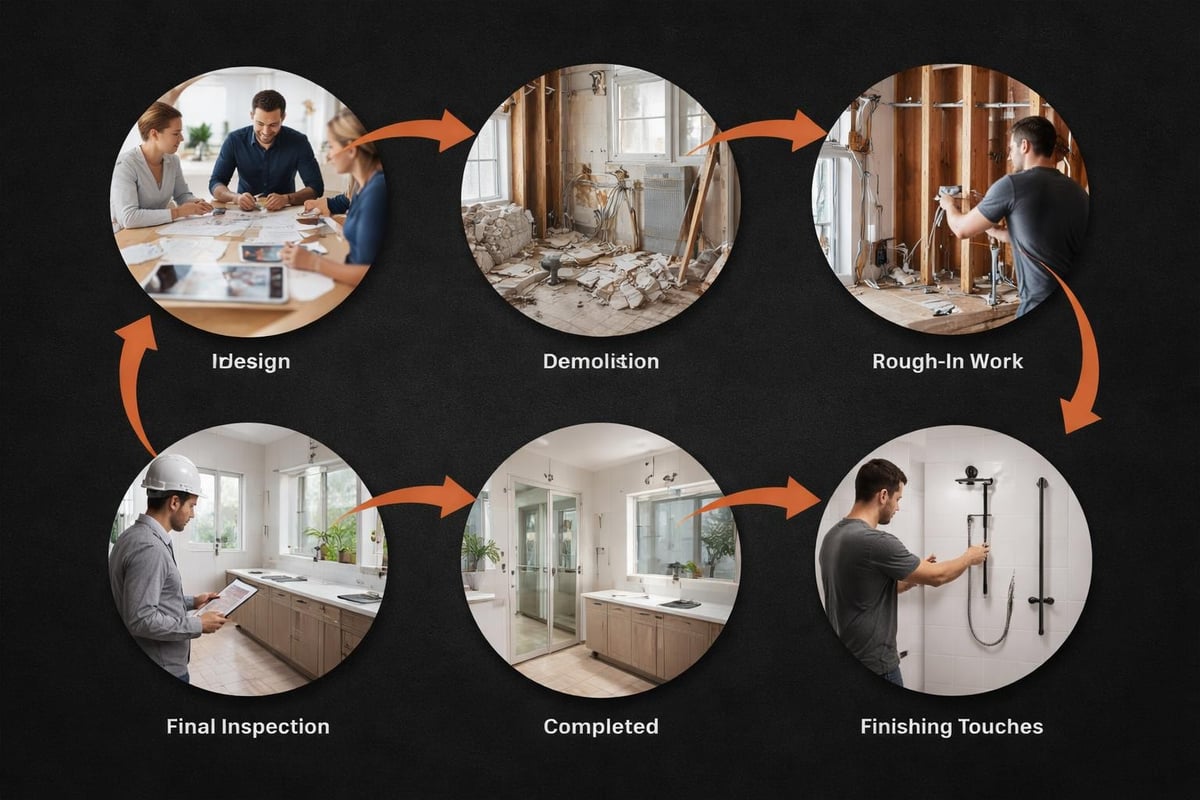 Bathroom renovation timeline