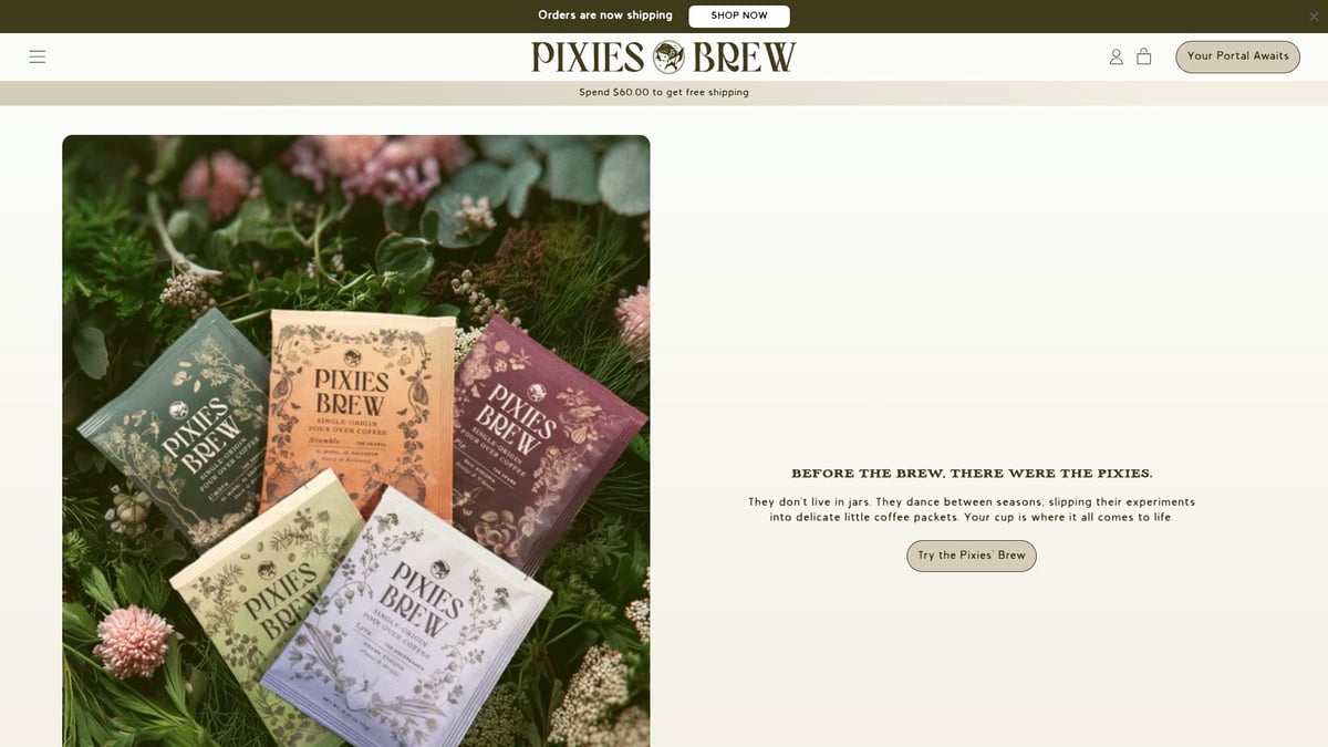 Top 7 Drip Coffee Maker Choices for Perfect Brews in 2026 - Pixies Brew Single-Serve Pour-Over Sachets