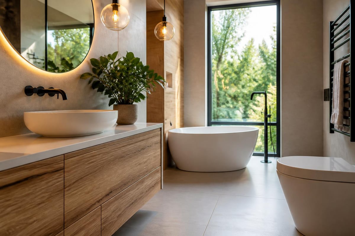 Modern renovation features