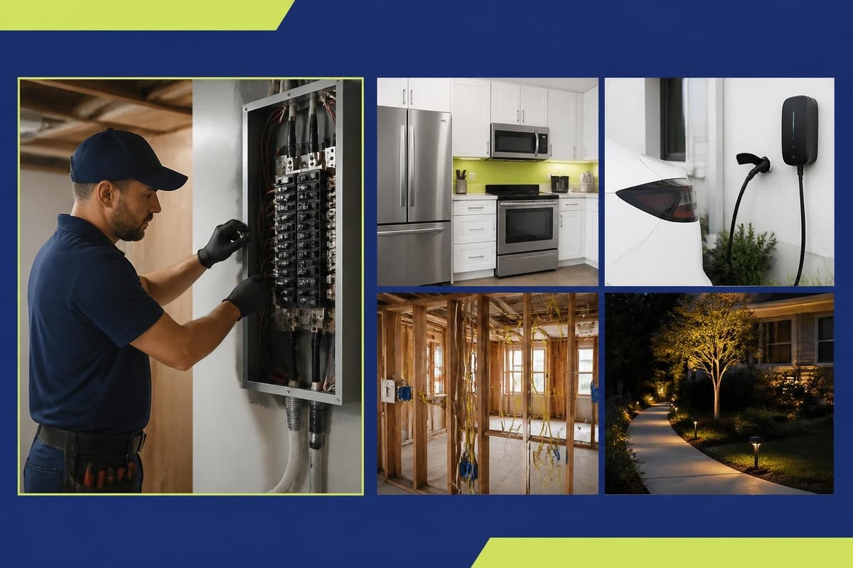 Common residential electrical projects