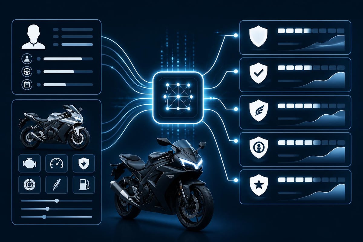 Calculadora de Seguros Moto: Guía Completa 2026 1 Funcionamiento de calculadora seguros moto