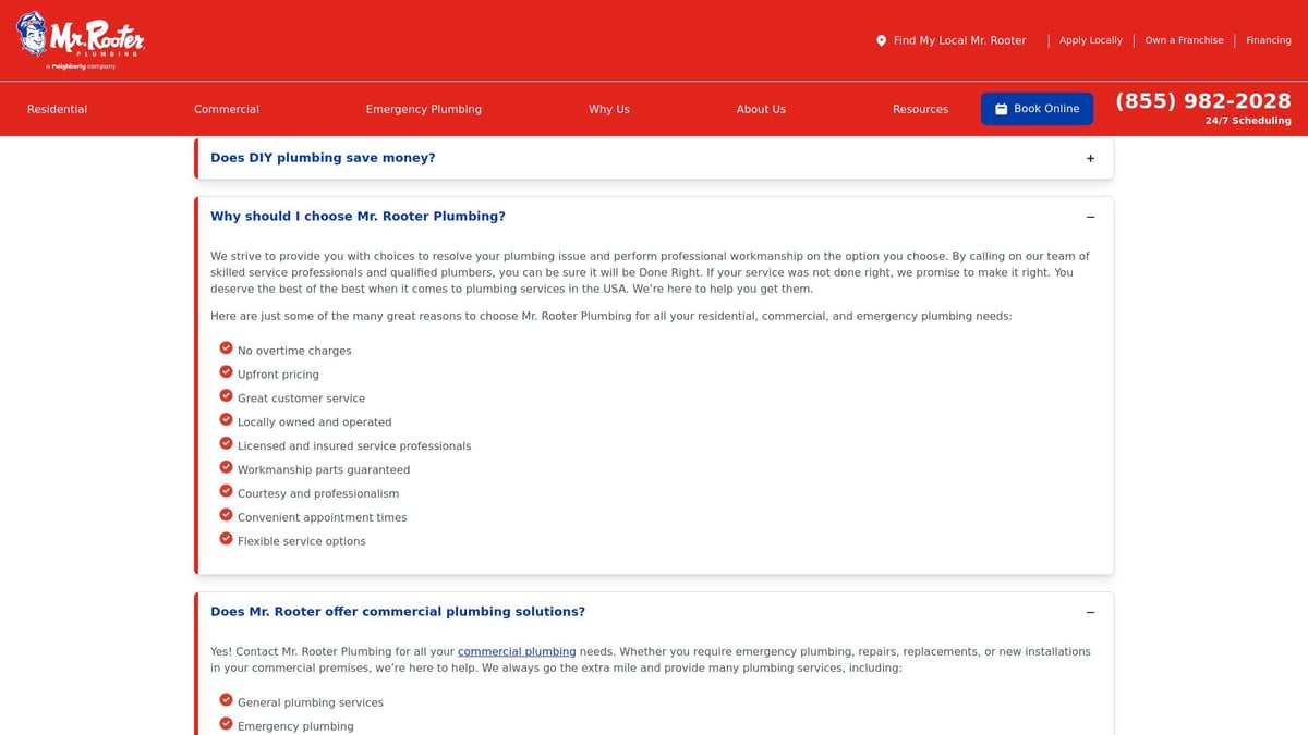 7 Top Dependable Plumbers to Trust in 2025 - Mr. Rooter Plumbing