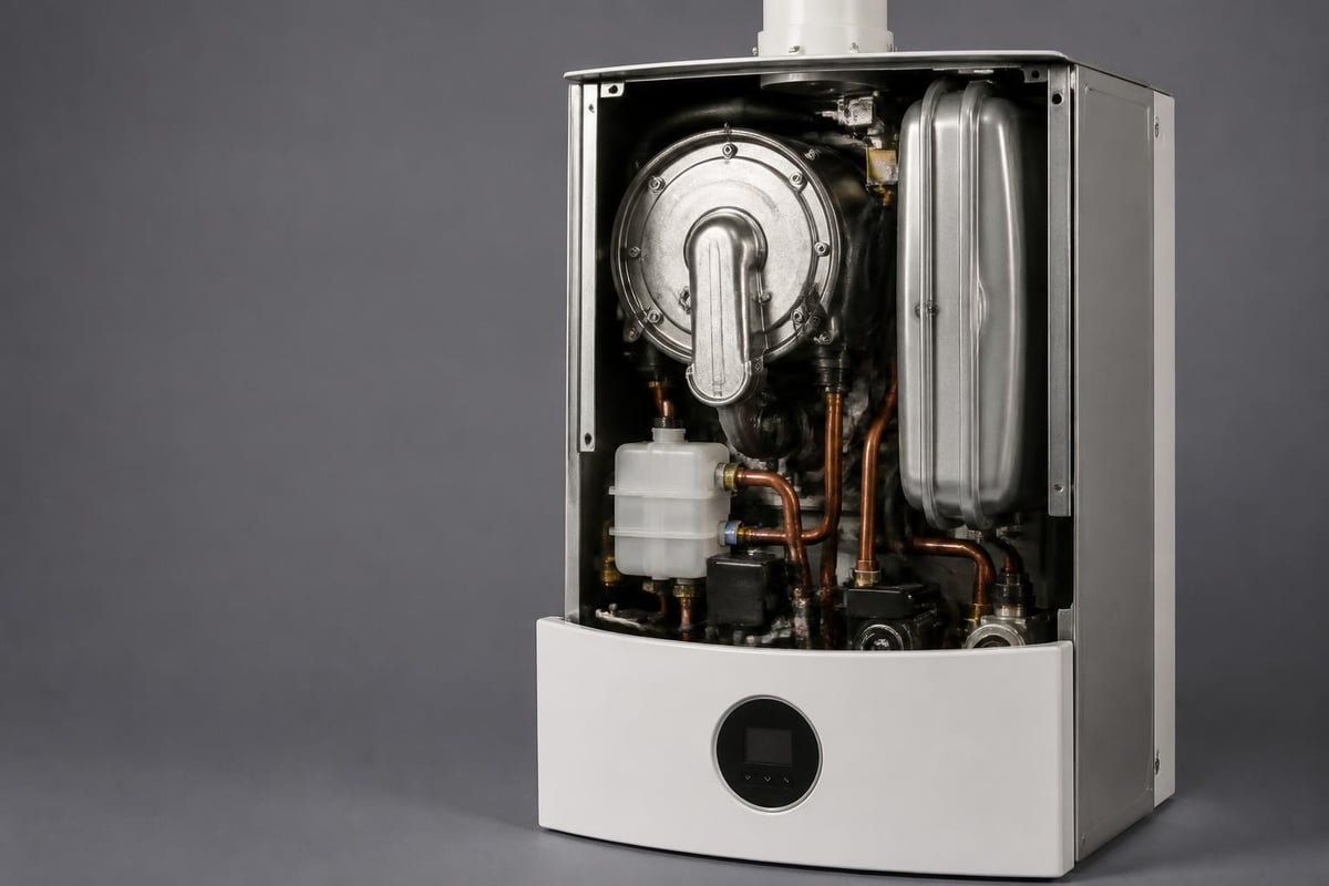 Condensing boiler efficiency