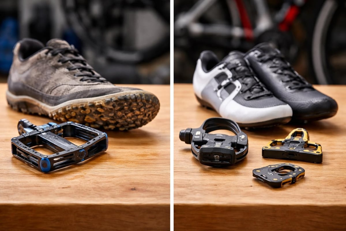 Pedal system comparison