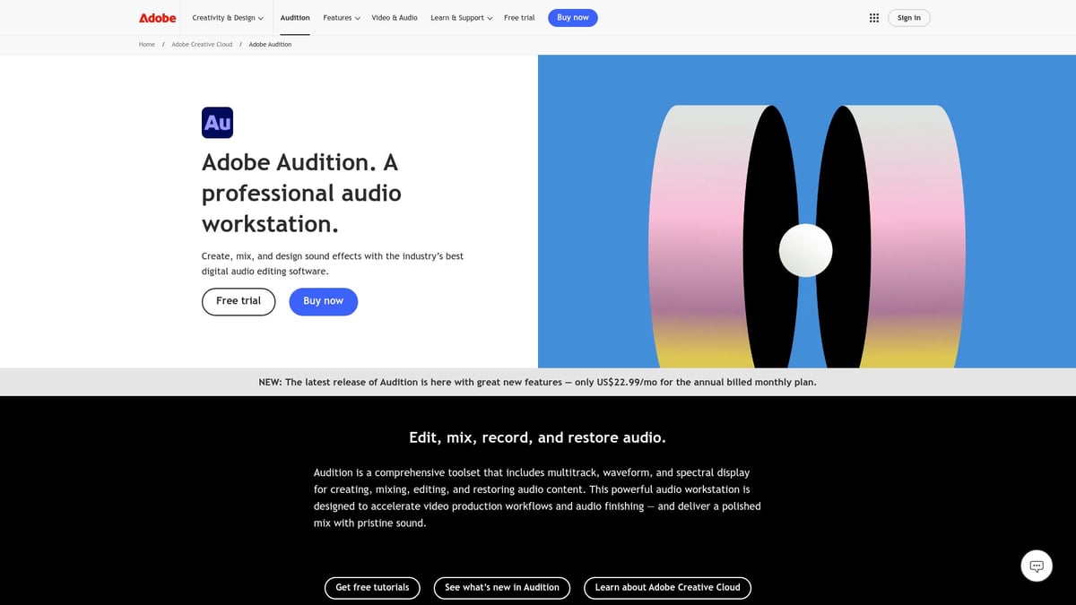 7 Essential Best Program For Podcast Recording Picks In 2026 - Adobe Audition