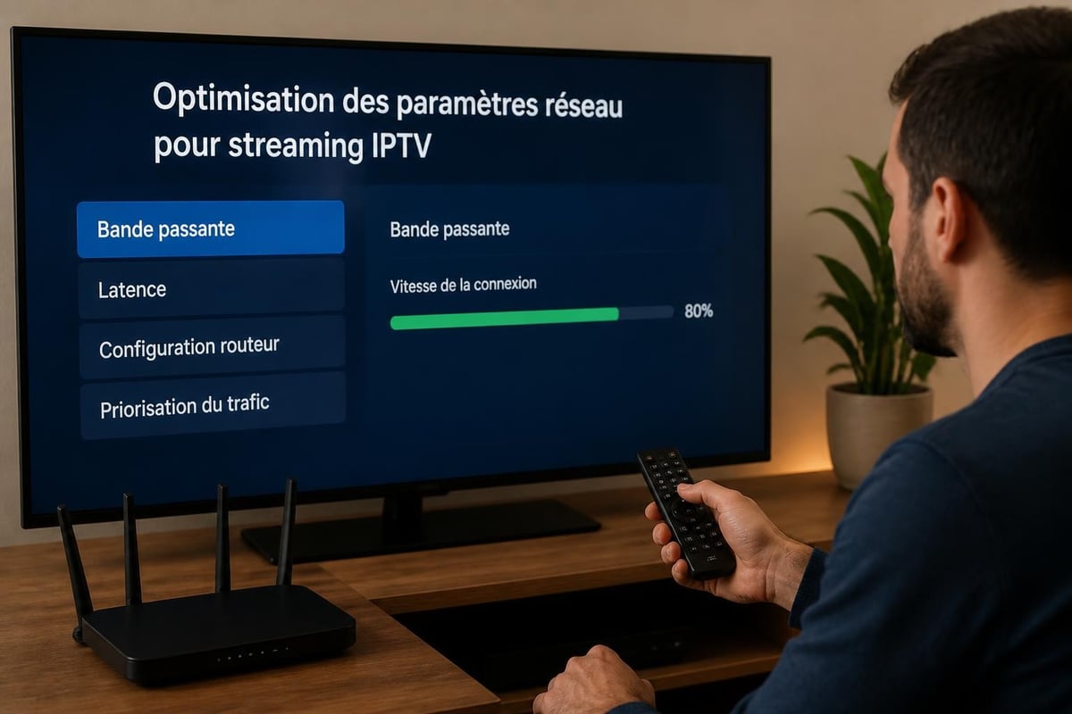 Configuration réseau IPTV