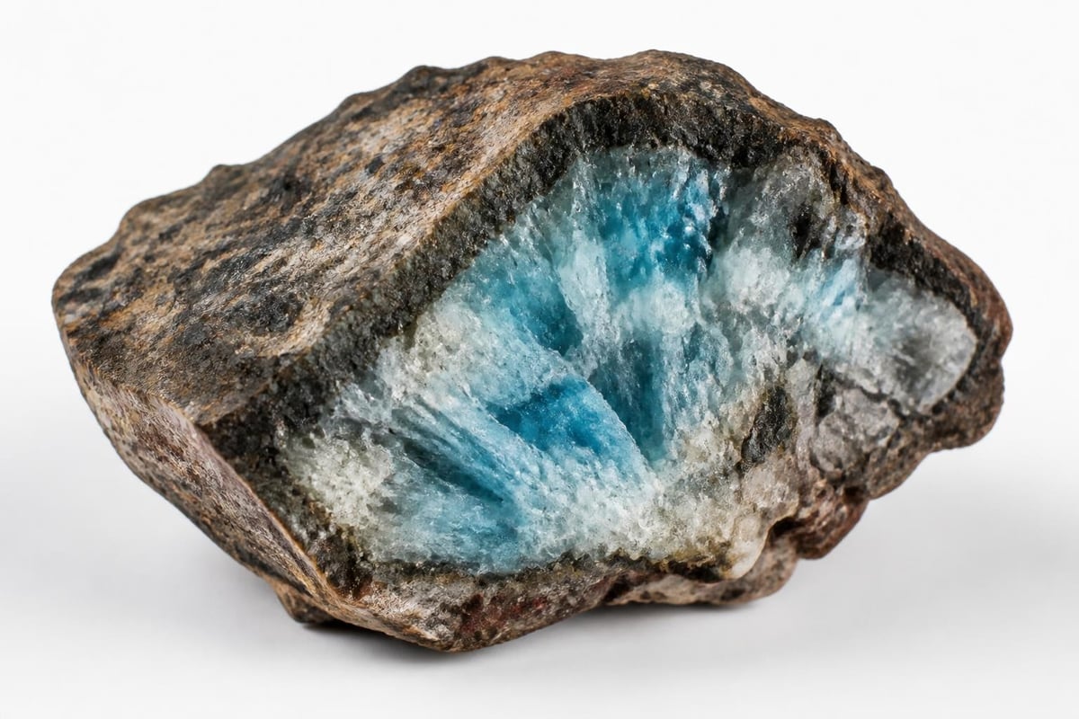 Larimar geological formation process