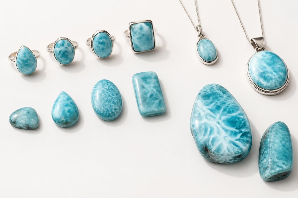 Larimar jewelry collection strategy