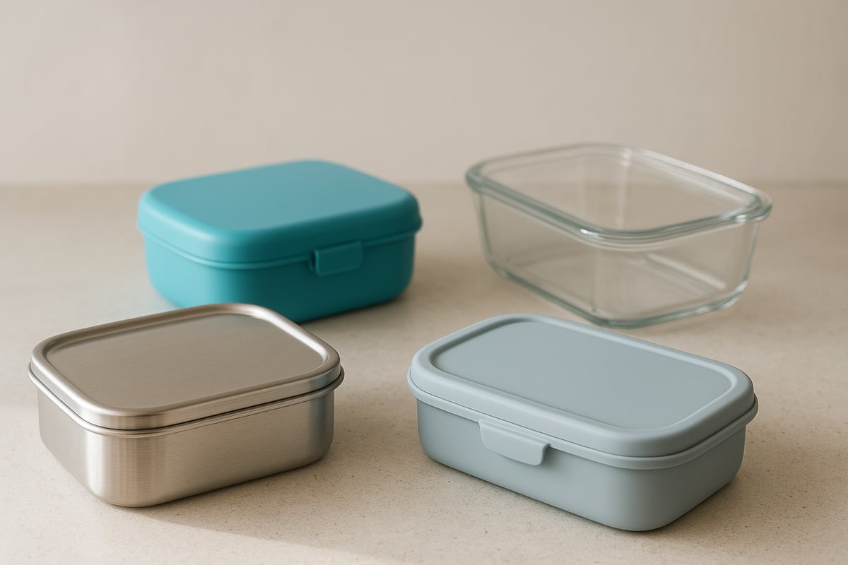 Sammenligning: Rustfrit St&aring;l vs. Plast, Glas og Silikone