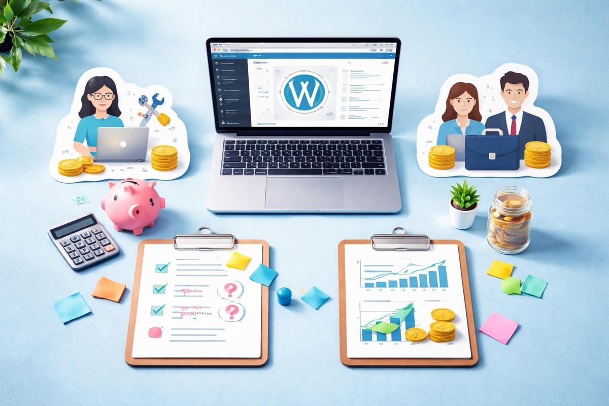 WordPress budget optimization strategy